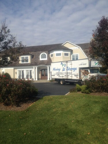Westbury Our moving truck used in a local residential move.